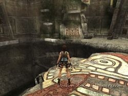 Tomb Raider Anniversary Screenshot Tomb of Qualopec Amazing Statue