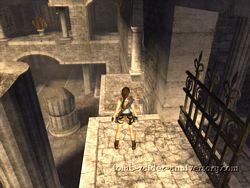 Tomb Raider Anniversary Screenshot  St Francis Folly Columns
